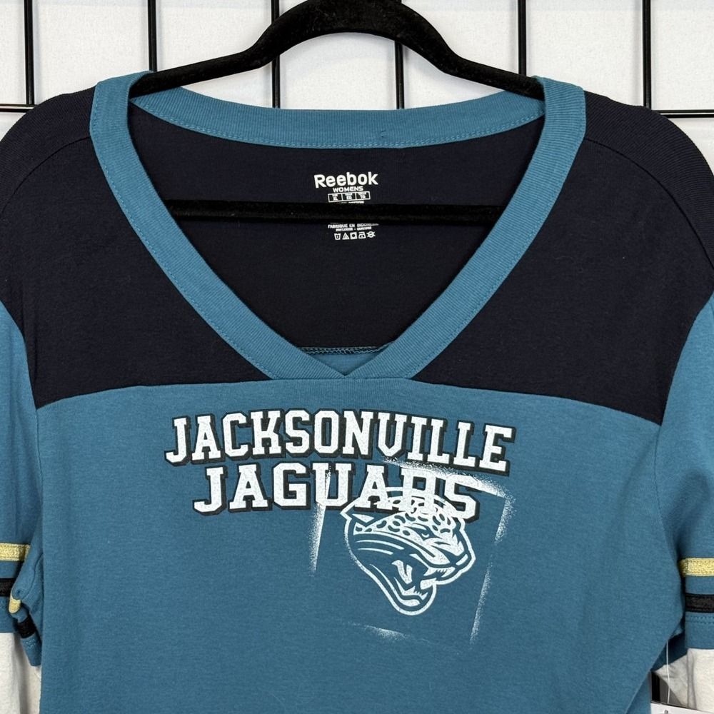 Gameday Couture Jacksonville Jaguars Long Sleeve T-Shirt Womens XL Teal Layered‎ - Picture 2 of 11